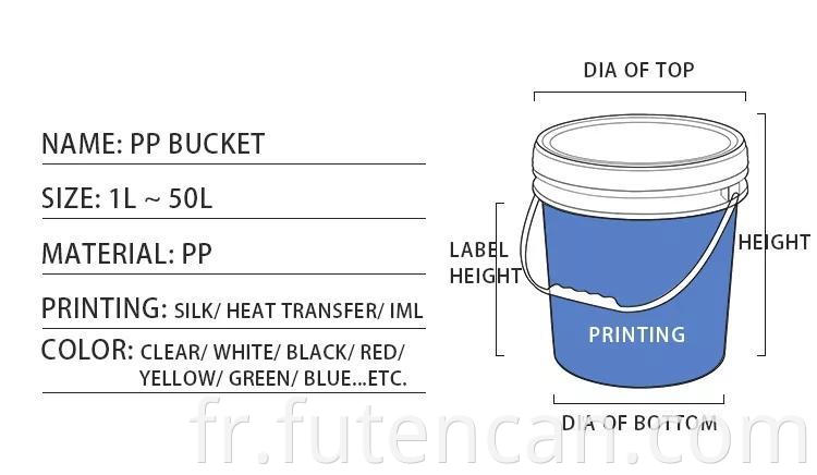 plasitc bucket